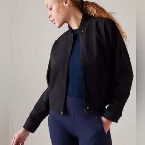 Athleta Endless Bomber Jacket